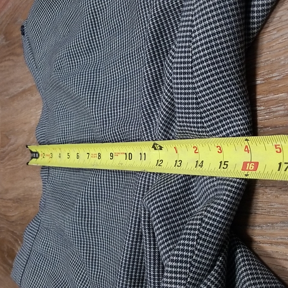 (16) Talbots 100% Wool Plaid Office Workwear Casual Professional Dressy Vintage - Picture 6 of 8